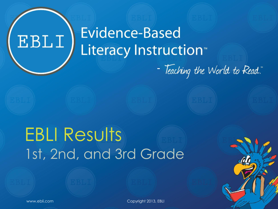 EBLI Results_ 1st, 2nd, and 3rd Grade